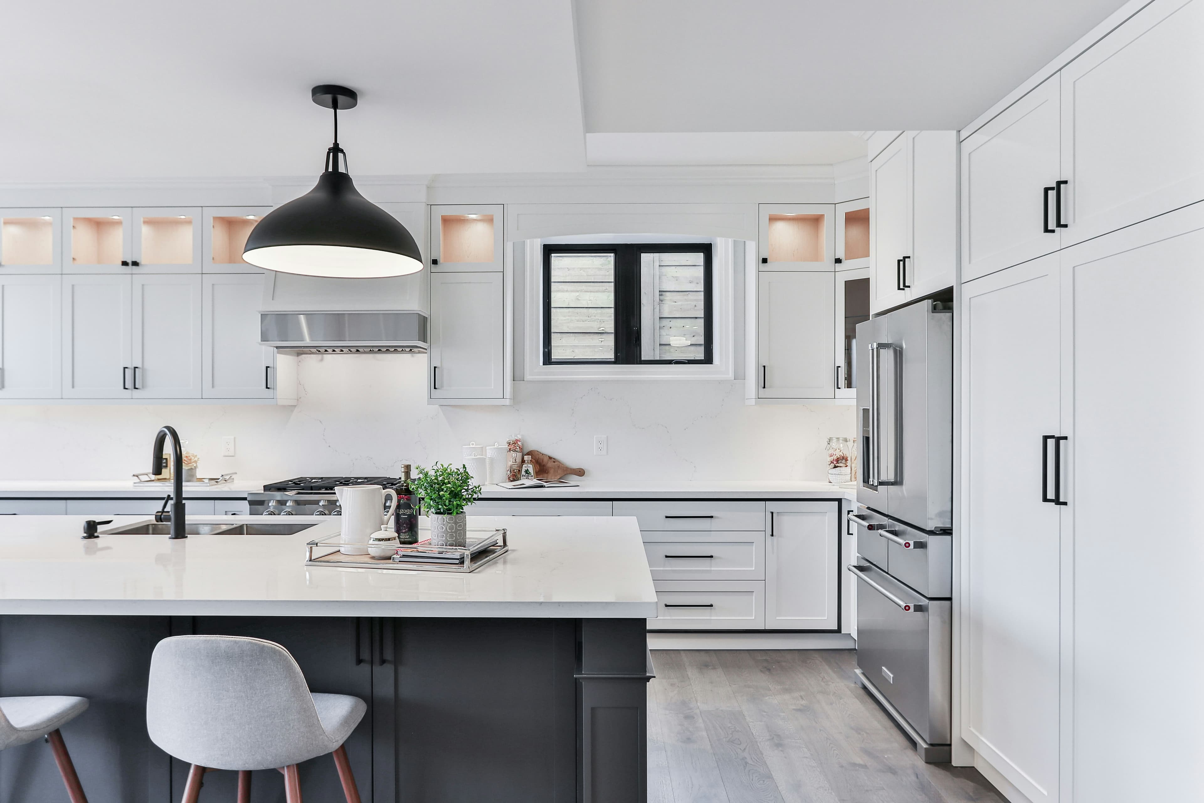 Modern kitchen during renovation